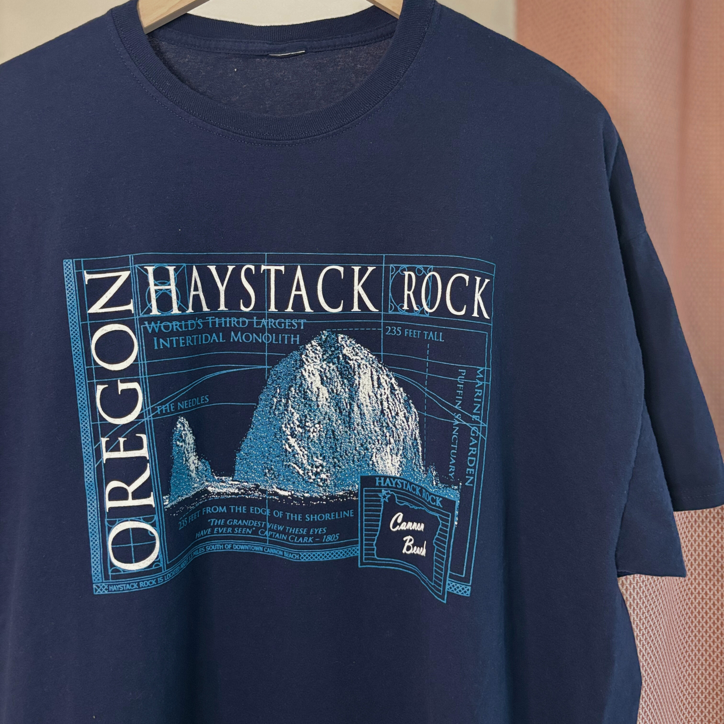 Oregon Haystack Rock T-Shirt (Size 2XL)