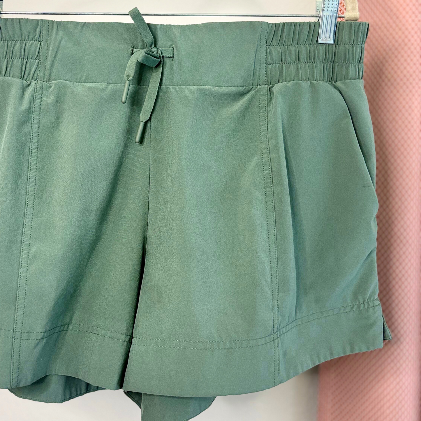 All in Motion Sage Green Running Shorts – Lined Active Performance Shorts