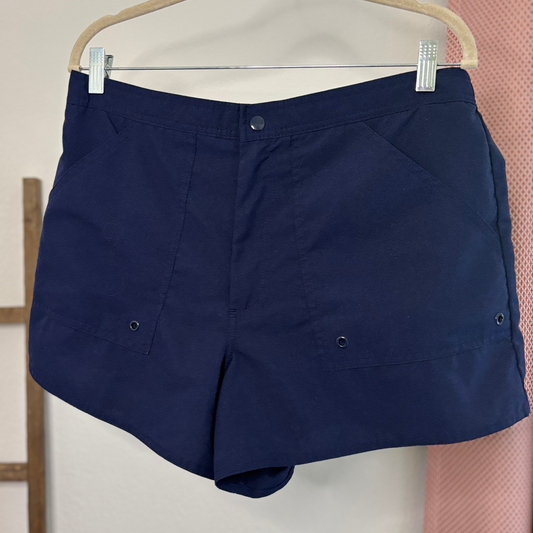 Maxine of Hollywood Solid Woven Boardshort Bottoms - Large